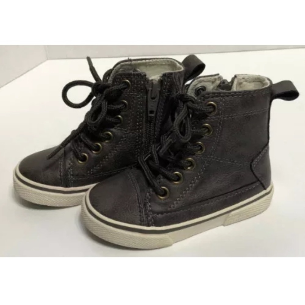 Koala‎ Kids 5 Dark Brown High-Top Sneakers Toddler